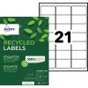 Gerecyclede adresetiketten LR7160-100 Inhoud: 2.100 Etiketten / 100 Vellen