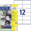 Universele etiketten, 10 vel 3424-10 Inhoud: 120 Etiketten / 10 Vellen